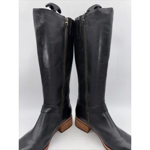 Kork-Ease Women's Carli Black Knee High Size 9.5 M - Picture 5 of 6